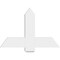 Ekena Millwork Eugene Architectural Grade PVC Gable Bracket, 36"W x 24"H x 2"D x 6"F, 16/12 Pitch GBP036X24X0206EUG00 - alternate 5